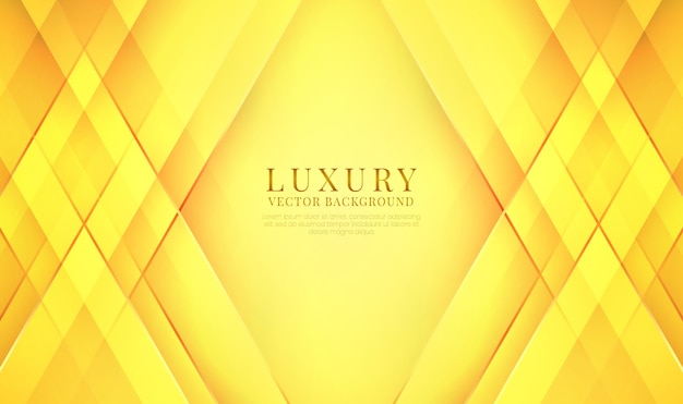 Luxury abstract background with geometric style