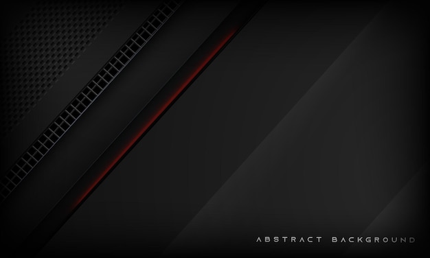 Vector luxury abstract black background