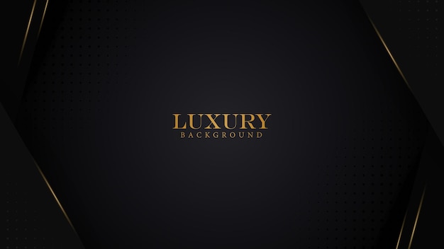 luxury abstract elegant black background with halftone luxury elegant theme design vector eps10