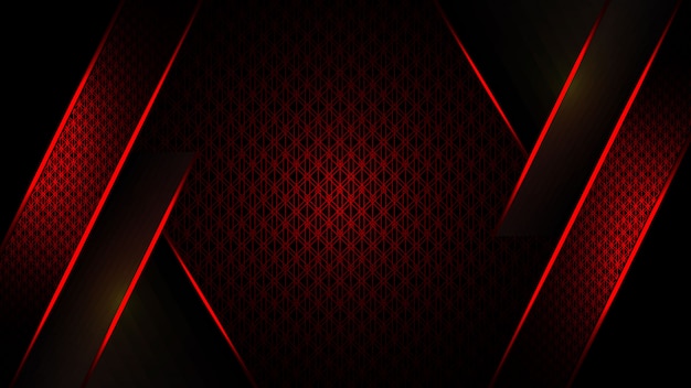 Luxury abstract red and dark background template design | Download on  Freepik