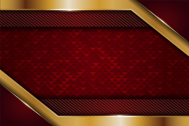 Luxury abstract textured red maroon background with elegant glowing golden line