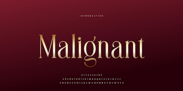 Lettere alfabeto di lusso tipografia carattere tipografia matrimonio elegante caratteri serif decorativi vintage pre