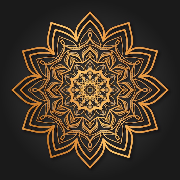 Luxury Arabesque Mandala