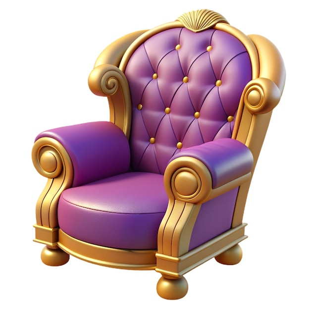 Luxury Arm Chair 3d