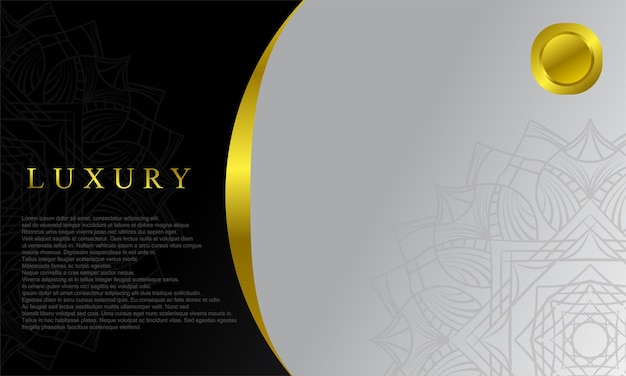 luxury   background design  banner and poster vector illustration