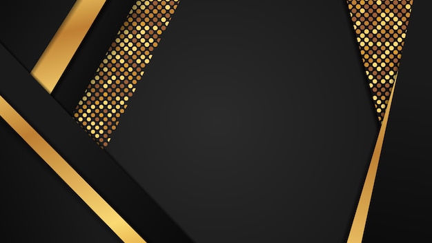 Vector luxury background golden glitter effect