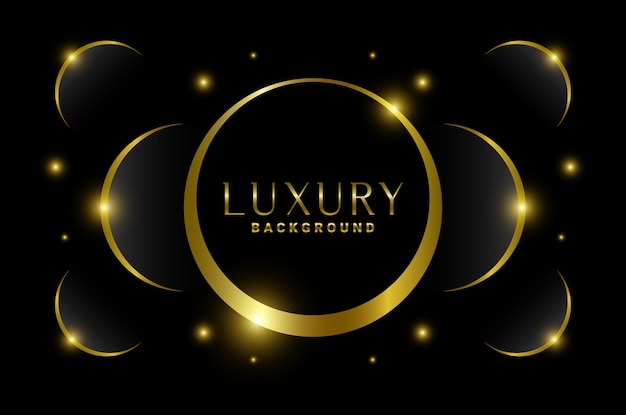 Luxury Background Gradient Vector Template