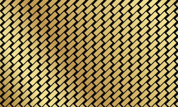 Vector luxury background made of golden rectangles on a dark background