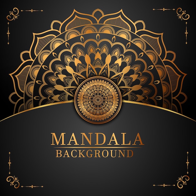 Luxury Background Ornamental With Mandala And Pattern