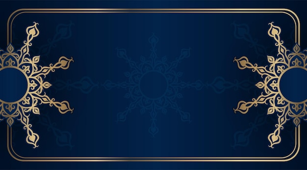 Luxury background with mandala ornament