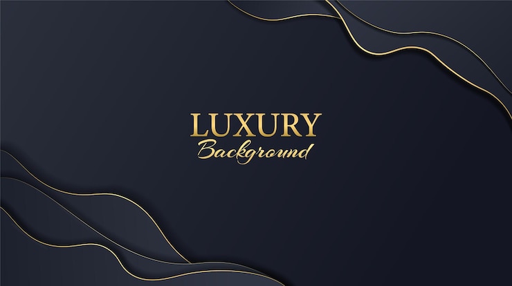Vector luxury backgrounds gold lines