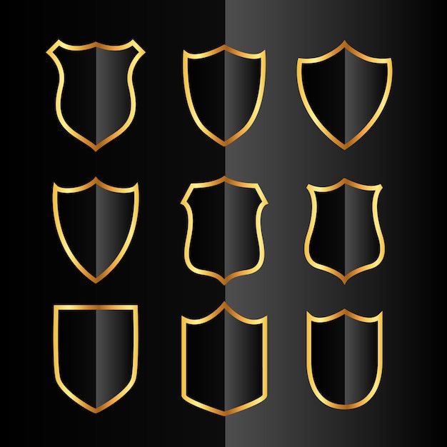 luxury badges and symbols collection