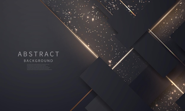 Vector luxury black modern abstract background luxury black modern