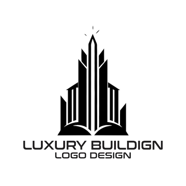 Luxury Building vector logo design