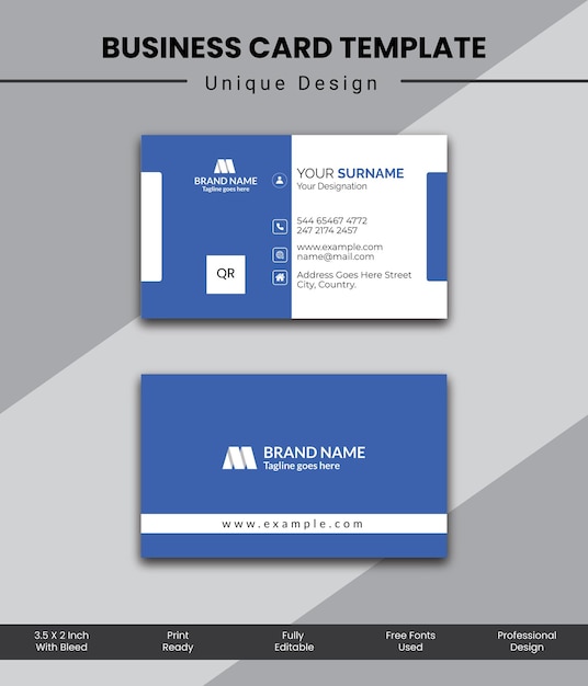 Vector luxury business card design with multiple concepts and unique business card designs