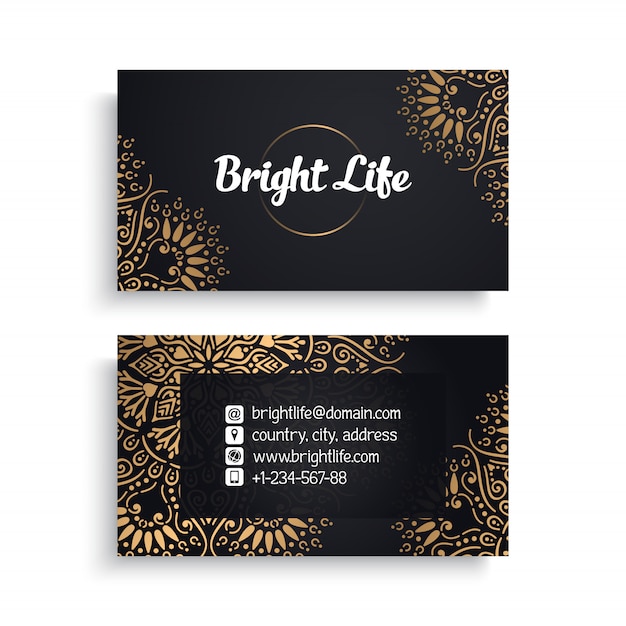 Luxury business card  design