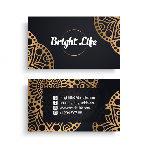 Luxury business card  design