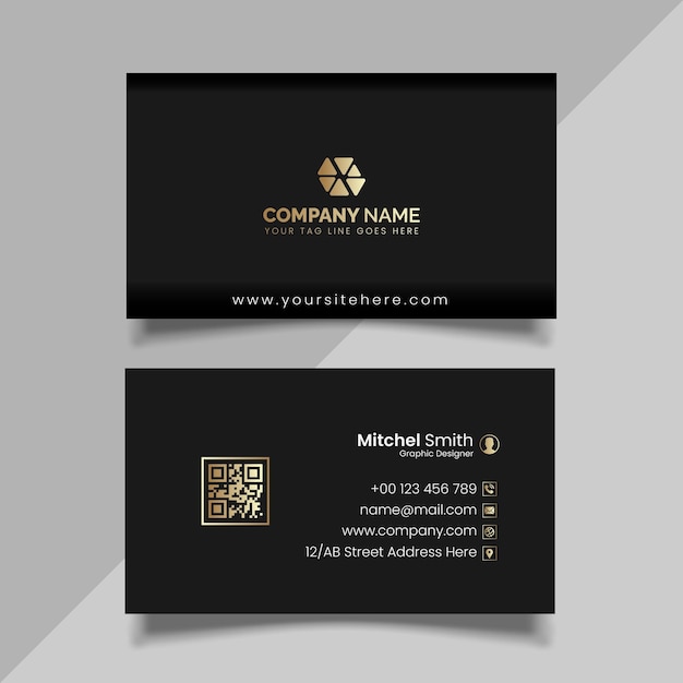 luxury business card design