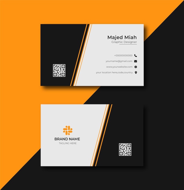 Luxury business card design