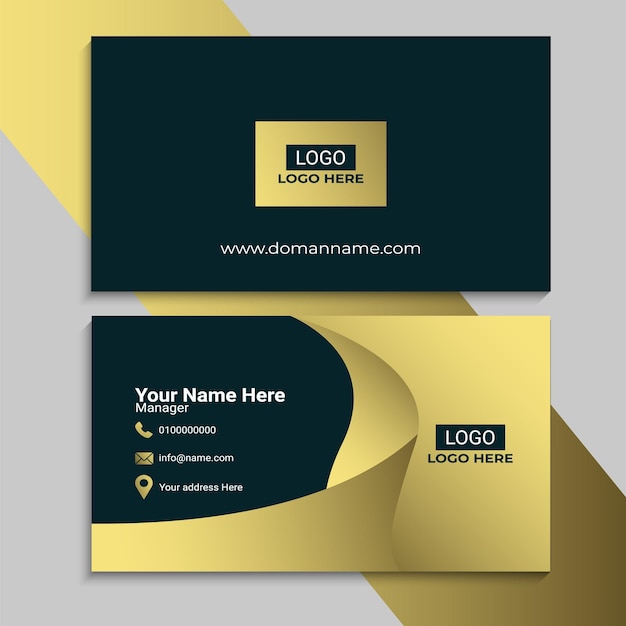 Luxury business card