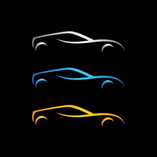 Luxury car logo template