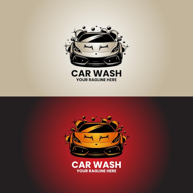 luxury car wash logo design motocross esports logo bold and dynamic racing team emblem