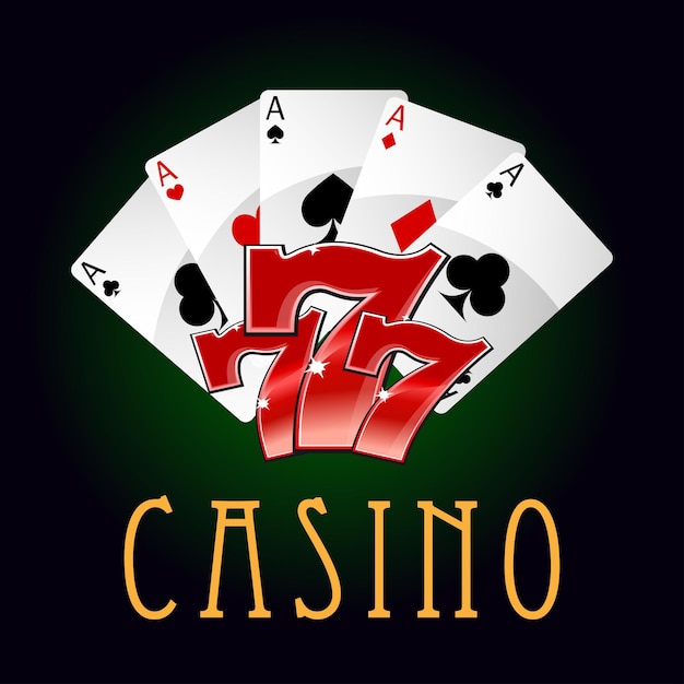 Vector luxury casino an gambling icon
