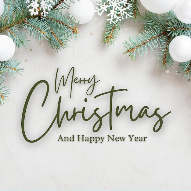 Luxury christmas invitation card art deco design vector Christmas tree snowflake firework linear