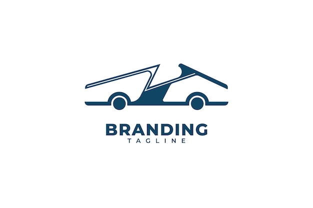 Vector luxury and classy car logo