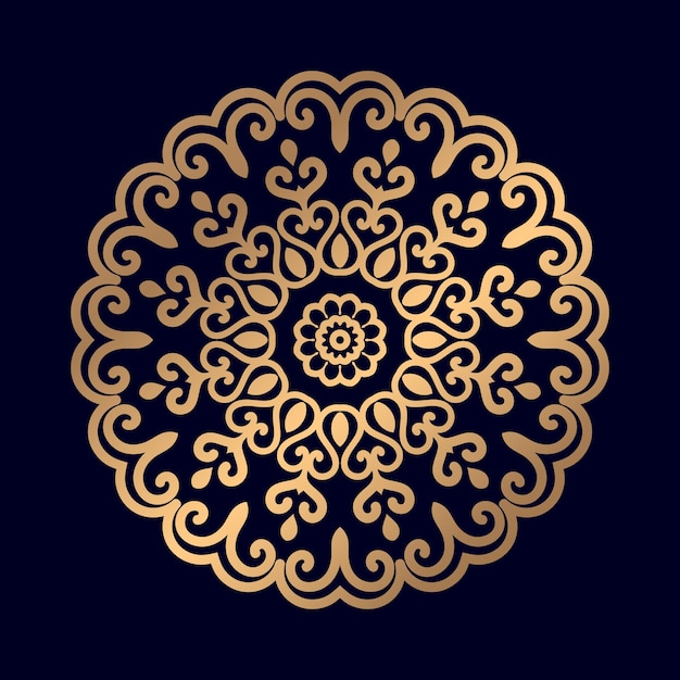Luxury Colorful mandala design background Vector Template