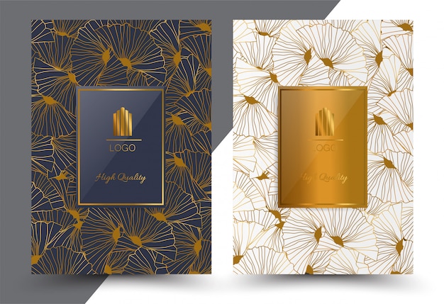 Luxury Cover Design Geometric