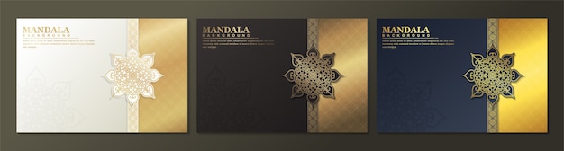 Luxury cover with mandala