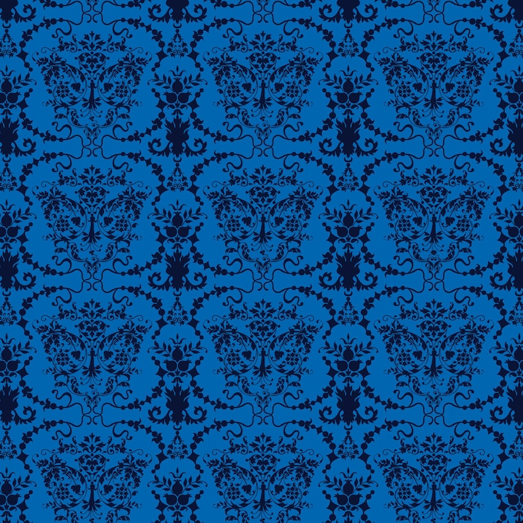 Vector luxury damask background