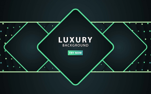 luxury dark background with green dots