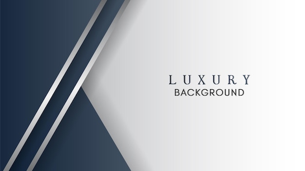 Vector luxury dark blue background with 3d style. graphic design element. elegant decoration.