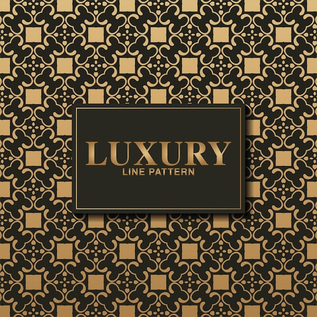 Luxury dark seamless pattern background