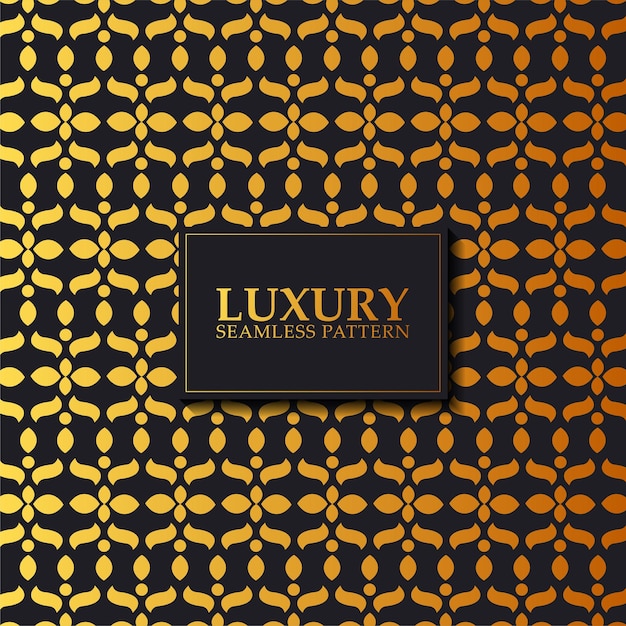 Luxury dark seamless pattern background