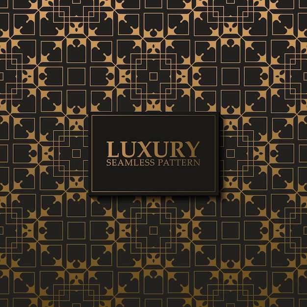 Luxury dark seamless pattern background