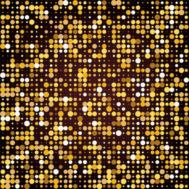 luxury dotted backdrop sparkling golden confetti bg