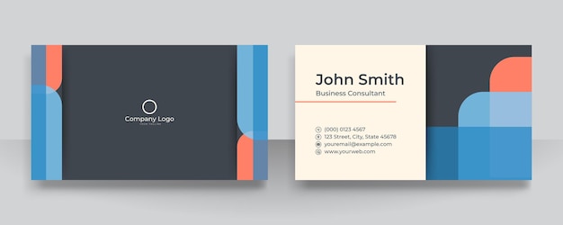 Vector luxury and elegant business card