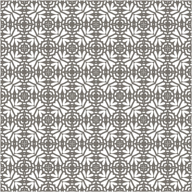 Vector luxury ethnic pattern with motif style