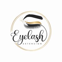 Luxury eyelashes logo