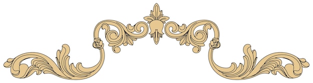 Decorazione classica di lusso, cultura tradizionale orientale cinese, oro rosso, linea artistica