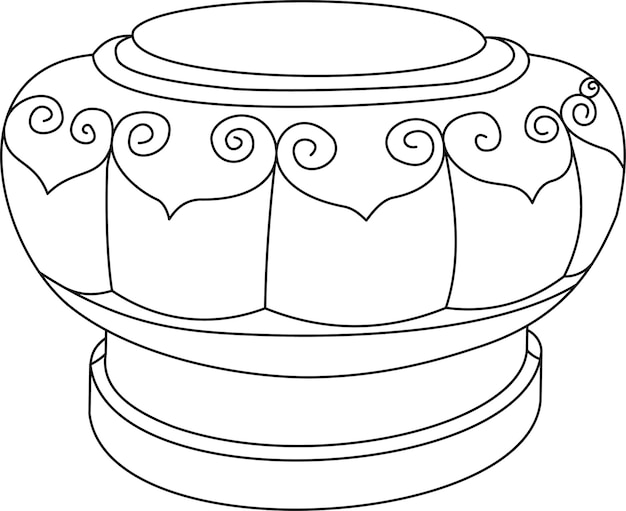 Decorazione classica di lusso, cultura tradizionale orientale cinese, oro rosso, linea artistica