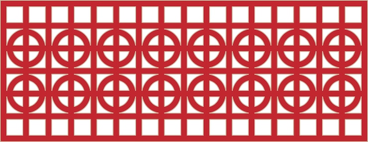 Vector luxury festive chinese oriental traditional culture premium classical decoration red gold line art