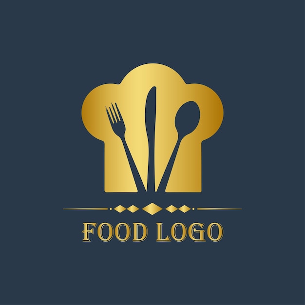 Luxury Food Logo Ontwerp Template