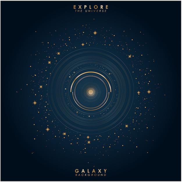 luxury galaxy background