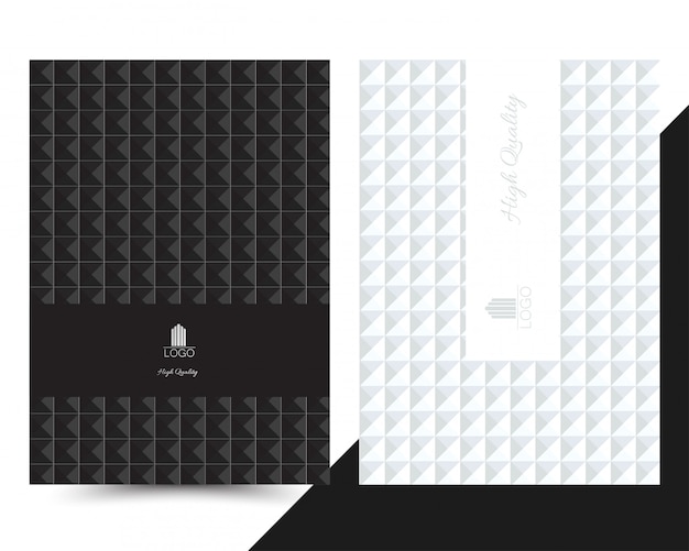 Luxury Geometric Cover  Menu  