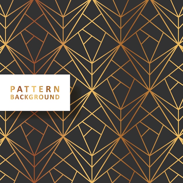 Vector luxury geometric pattern background