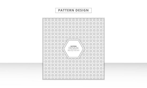 luxury geometric pattern design template